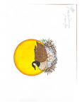 'Geese Laying Eggs Moon' or ‘maǧá okáda wí’ (April) by Holly Young and Paisley Sierra