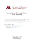 Morris Catalog 2021-23 by University of Minnesota, Morris