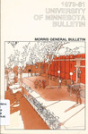 University of Minnesota-Morris Bulletin 1979-1981 by University of Minnesota-Morris