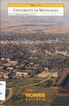 University of Minnesota-Morris Bulletin 1997-1999 by University of Minnesota-Morris