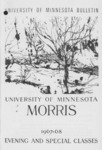 Evening and Special Classes 1967-68 by University of Minnesota - Morris