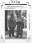 University of Minnesota Morris Campus Class Schedule 1998-99 by University of Minnesota - Morris