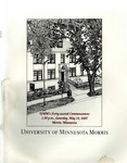 University of Minnesota, Morris 2005 Commencement
