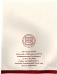 University of Minnesota, Morris 1995 Commencement by University Relations