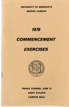 University of Minnesota, Morris 1975 Commencement by University Relations