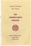University of Minnesota, Morris 1968 Commencement