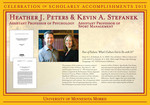 Heather J. Peters & Kevin A. Stefanek by Briggs Library and Grants Development Office