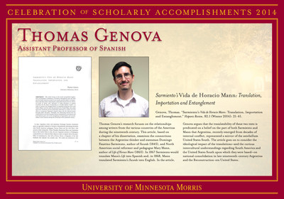 Thomas Genova by Briggs Library and Grants Development Office