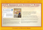 Jon E. Anderson and Stephen V. Burks by Briggs Library and Grants Development Office