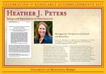 Heather J. Peters by Briggs Library and Grants Development Office