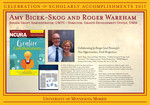 Amy Bicek-Skog and Roger Wareham by Briggs Library and Grants Development Office