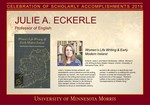 Julie A. Eckerle by Briggs Library and Grants Development Office