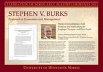 Stephen V. Burks by Briggs Library and Grants Development Office