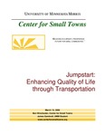 Jumpstart: Enhancing Quality of Life through Transportation by Benjamin Winchester and James Gambrell