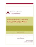 Grow Grant County - Consumer Survey by Kelly Asche, Ryan Pesch, and Jordan Wente