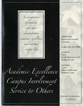 Student Honors and Awards Program 2008 by University Relations