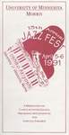 Jazz Fest 1991 by University of Minnesota, Morris