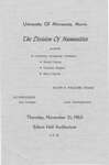 University Symphony Orchestra, Mixed Chorus, Chamber Singers, and Men's Chorus by University of Minnesota, Morris. Music Discipline