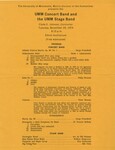UMM Concert Band and The UMM Stage Band