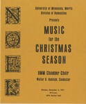 Music for the Christmas Season