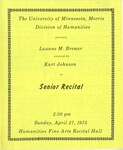 Senior Recital
