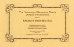 Faculty Trio Recital