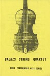 Balazs String Quartet
