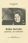 Robin McCabe, Pianist