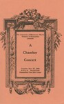 A Chamber Concert