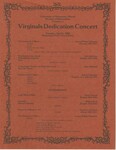 Virginals Dedication Concert