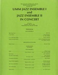 UMM Jazz Ensemble I and II