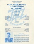 UMM Instrumental Jazz Groups in Concert