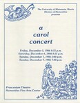A Carol Concert