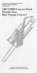 UMM Concert Band Florida Tour