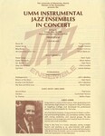 UMM Instrumental Jazz Groups in Concert