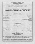 Homecoming Concert, Concert Band & Concert Choir by Music Discipline