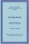 Faculty Recital