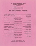 An Old-Fashioned Concert