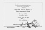Senior Flute Recital