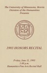 1993 Honors Recital