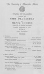 UMM Orchestra and Men's Chorus