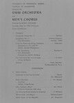 UMM Orchestra and Men's Chorus