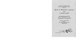 Student Vocal Recital by Music Discipline