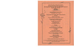 Orchestral Society Spring Benefit Recital by Music Discipline