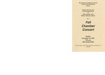 Fall Chamber Concert by Music Discipline