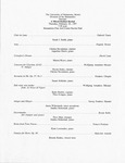 Mixed Student Recital by Music Discipline