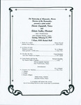 Joint Student Recital by Music Discipline