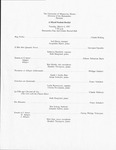 Mixed Student Recital by Music Discipline