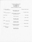 Mixed Student Recital by Music Discipline