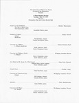 Mixed Student Recital by Music Discipline